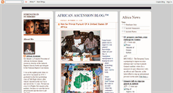 Desktop Screenshot of africanascension.blogspot.com