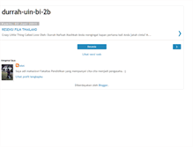 Tablet Screenshot of durrah-uin-bi-2b.blogspot.com
