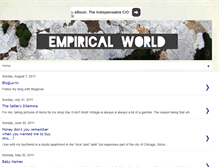 Tablet Screenshot of anempiricalworld.blogspot.com