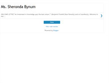 Tablet Screenshot of msbynum.blogspot.com