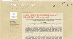 Desktop Screenshot of angkasasena.blogspot.com