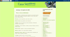 Desktop Screenshot of casasaudavel.blogspot.com