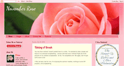 Desktop Screenshot of annsnovemberrose.blogspot.com