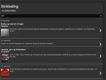 Tablet Screenshot of felix-strikketing.blogspot.com