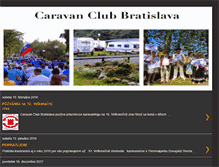 Tablet Screenshot of karavanklubbratislava.blogspot.com