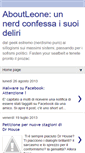 Mobile Screenshot of aboutleone.blogspot.com