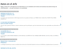 Tablet Screenshot of matesarfe.blogspot.com