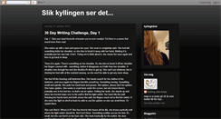 Desktop Screenshot of paaskekylling.blogspot.com