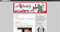 Desktop Screenshot of profissaopk.blogspot.com