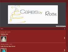 Tablet Screenshot of cakesbyrose.blogspot.com