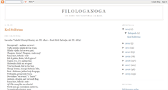 Desktop Screenshot of filologanoga.blogspot.com
