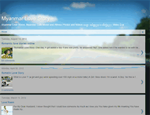 Tablet Screenshot of myanmarlovestory-blog.blogspot.com