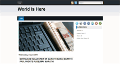 Desktop Screenshot of allbackone.blogspot.com