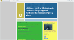 Desktop Screenshot of bioticos5.blogspot.com