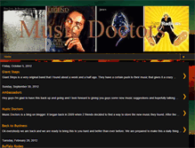 Tablet Screenshot of musicaldoctors.blogspot.com