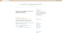 Desktop Screenshot of laurentschneider.blogspot.com