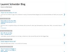 Tablet Screenshot of laurentschneider.blogspot.com
