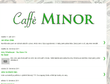 Tablet Screenshot of caffeminor.blogspot.com