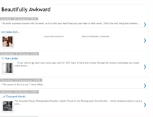 Tablet Screenshot of grace-beautifullyawkward.blogspot.com