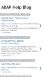 Mobile Screenshot of helpabapuser.blogspot.com