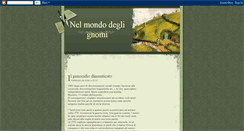 Desktop Screenshot of mondodeglignomi.blogspot.com