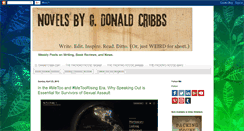 Desktop Screenshot of gdonaldcribbsbooks.blogspot.com