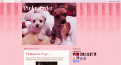 Desktop Screenshot of pinkestarlet.blogspot.com