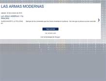 Tablet Screenshot of las-armas-modernas.blogspot.com