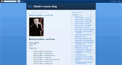 Desktop Screenshot of dimitri-music-blog.blogspot.com