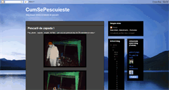 Desktop Screenshot of cumsepescuieste.blogspot.com