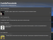 Tablet Screenshot of cumsepescuieste.blogspot.com