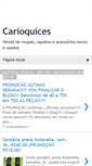 Mobile Screenshot of bazardascariocas.blogspot.com