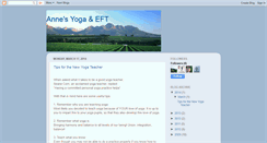 Desktop Screenshot of anne-yoga-eft.blogspot.com