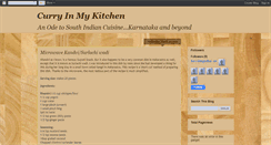 Desktop Screenshot of curryinmykitchen.blogspot.com