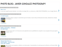 Tablet Screenshot of javier-photos.blogspot.com