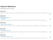 Tablet Screenshot of masonicbookstore.blogspot.com