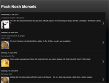 Tablet Screenshot of poshnoshmorsels.blogspot.com