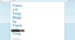 Desktop Screenshot of fkfong.blogspot.com