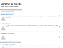 Tablet Screenshot of capitanesdearecibo.blogspot.com
