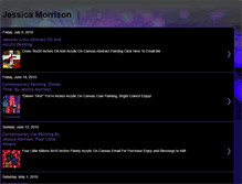 Tablet Screenshot of jessicajmorrison.blogspot.com