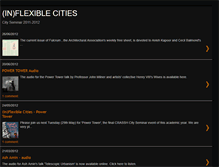 Tablet Screenshot of in-flexiblecities.blogspot.com