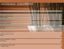 Tablet Screenshot of liguekakao.blogspot.com