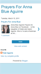 Mobile Screenshot of prayersforannablue.blogspot.com
