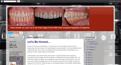 Desktop Screenshot of dentalphotography.blogspot.com