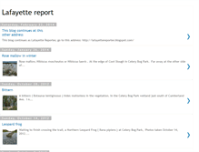 Tablet Screenshot of lafayettereport.blogspot.com