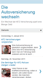 Mobile Screenshot of billige-autoversicherung-wechseln.blogspot.com