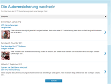 Tablet Screenshot of billige-autoversicherung-wechseln.blogspot.com