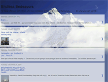 Tablet Screenshot of endless-endeavors.blogspot.com