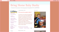 Desktop Screenshot of busbybaby.blogspot.com