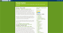 Desktop Screenshot of femalefashion08.blogspot.com